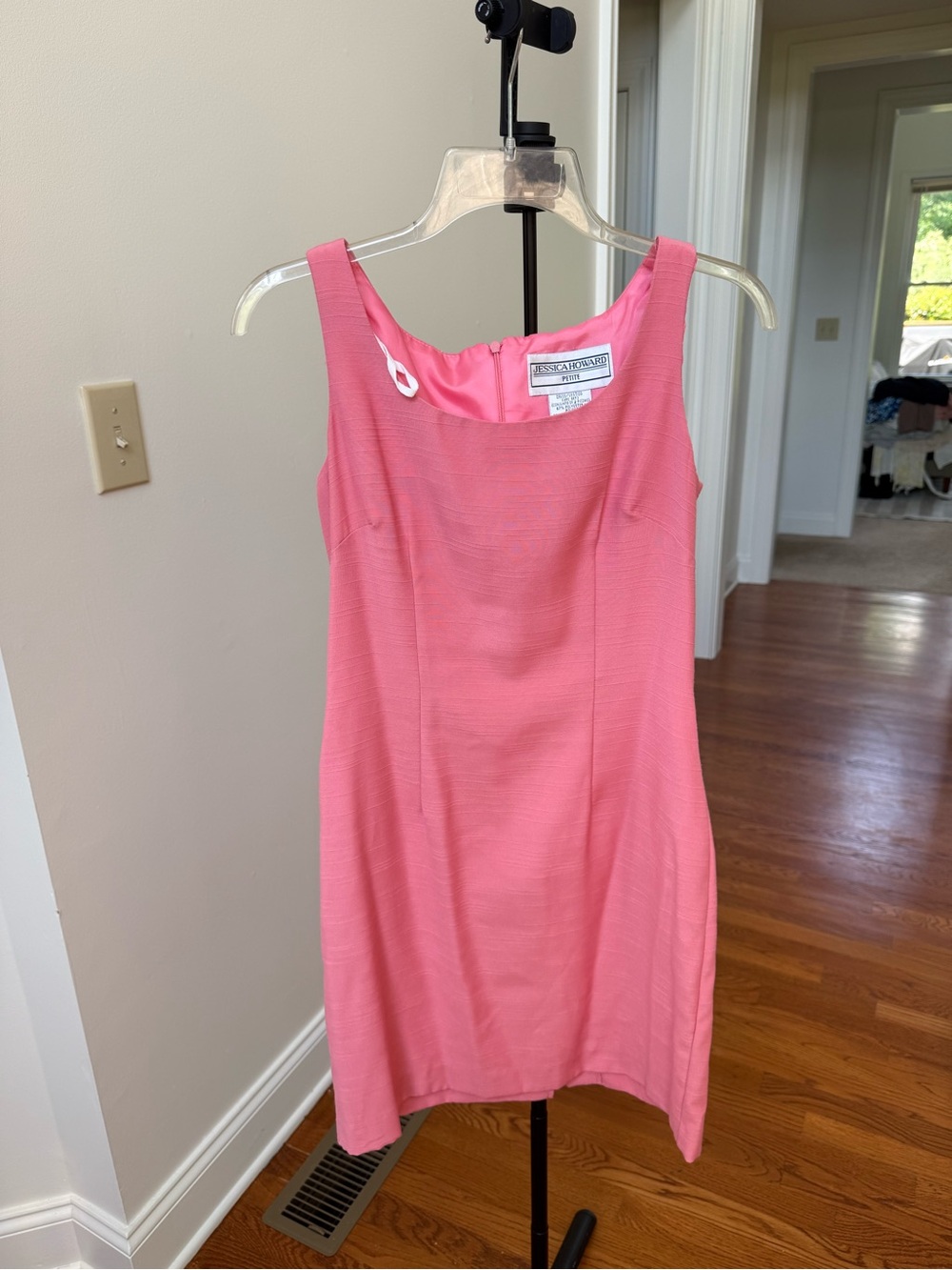 Jessica Howard Pink Sheath Mini Dress